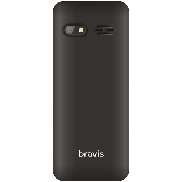 Мобільний телефон BRAVIS C280 Expand Dual Sim Black Діагональ дисплея 2.8