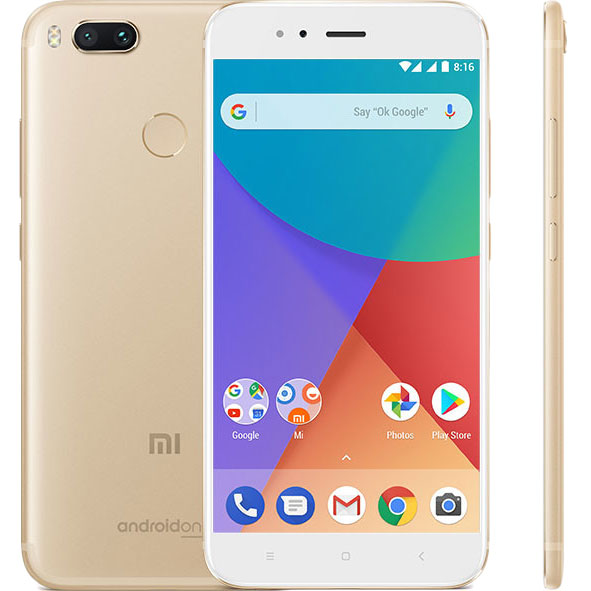 Смартфон XIAOMI Mi A1 4/32 Gold Встроенная память, Гб 32