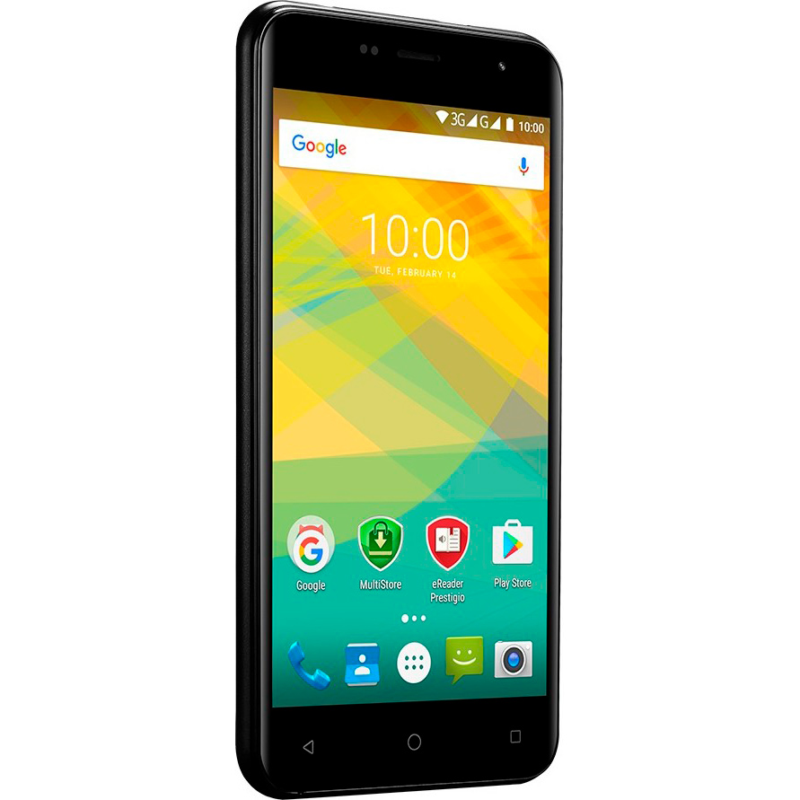 Смартфон PRESTIGIO 7511 2/16Gb Dual Sim Black (MuzeB7) Діагональ дисплея 5