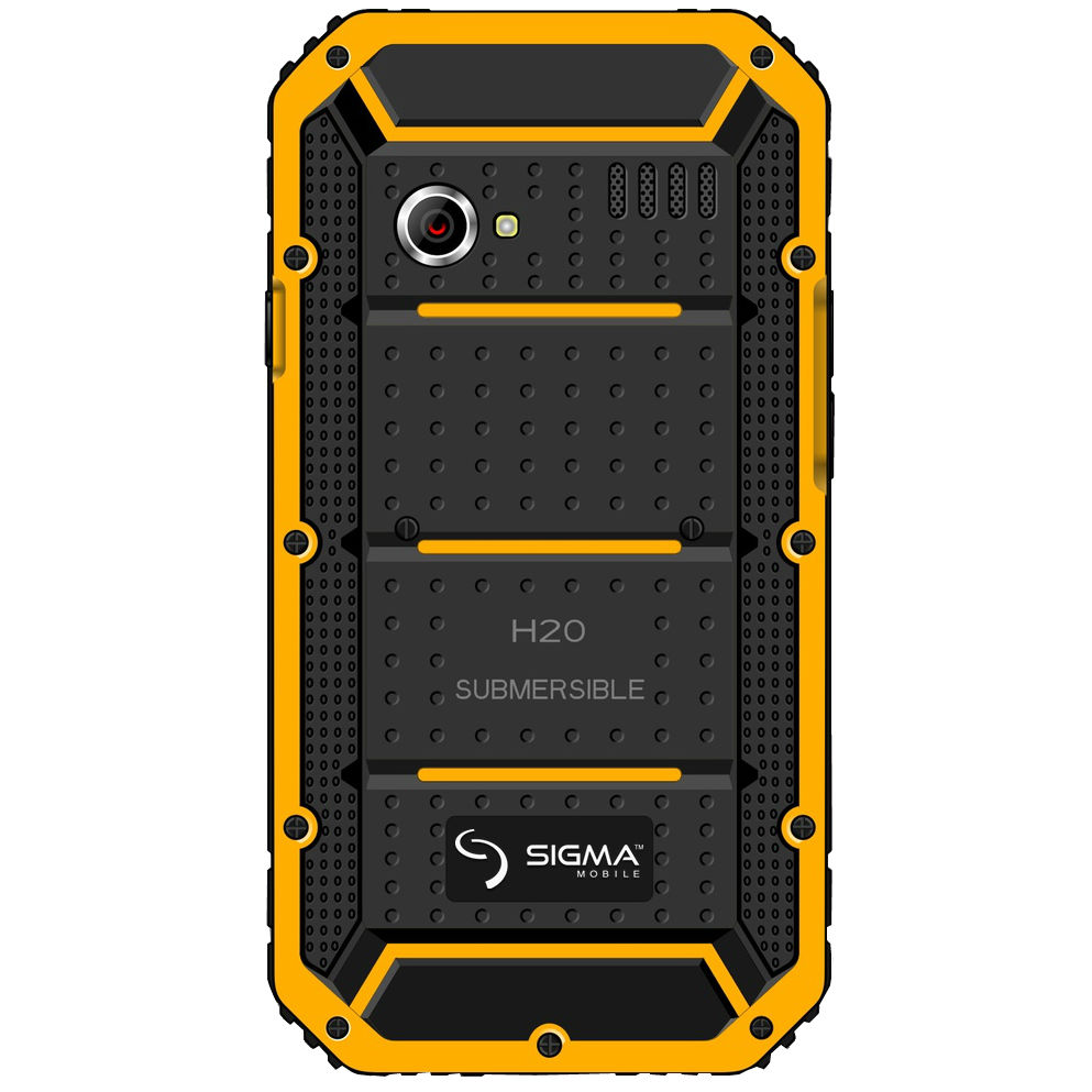 Смартфон SIGMA X-Treme PQ14 8 Gb (black/orange) Встроенная память, Гб 8