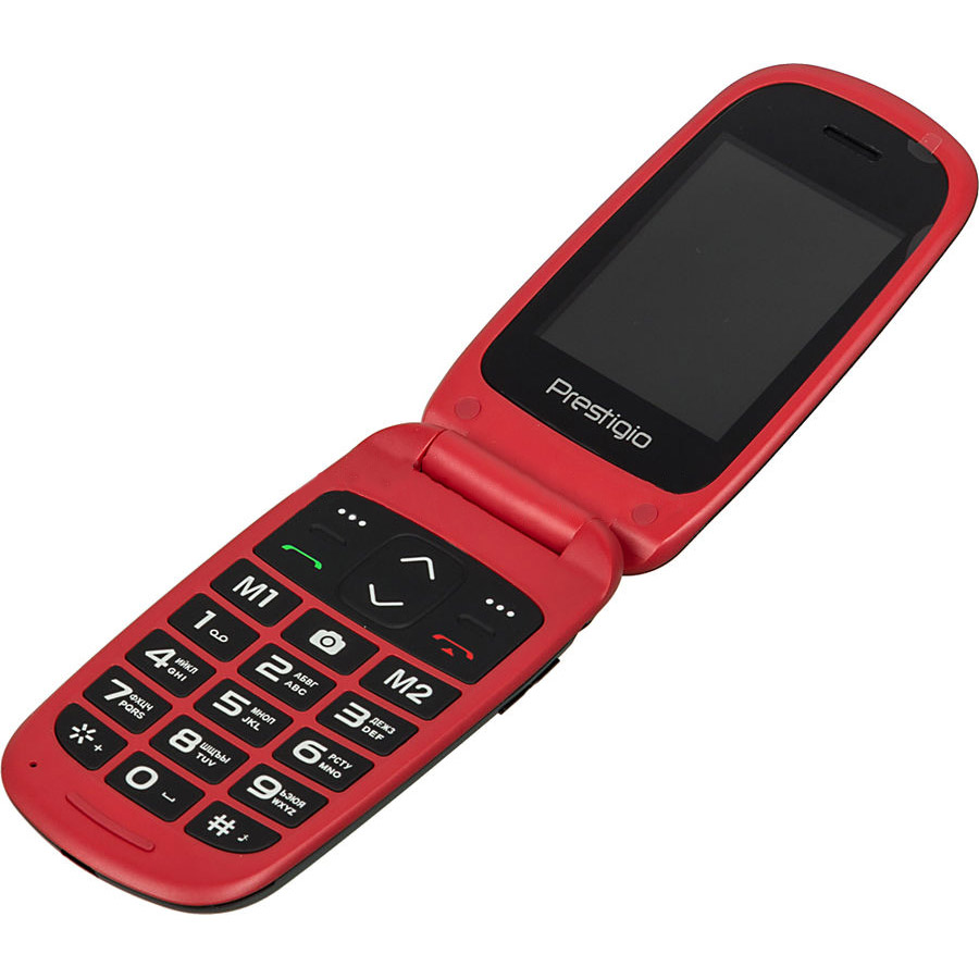 Мобильный телефон PRESTIGIO 1242DS Red (Grace B1) купить в Киеве ➦ лучшая  цена в Фокстрот по всей Украине: Харьков, Днепр, Одесса, Николаев, Запорожье