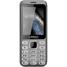 Мобільний телефон SIGMA Mobile X-style 33 Steel Grey