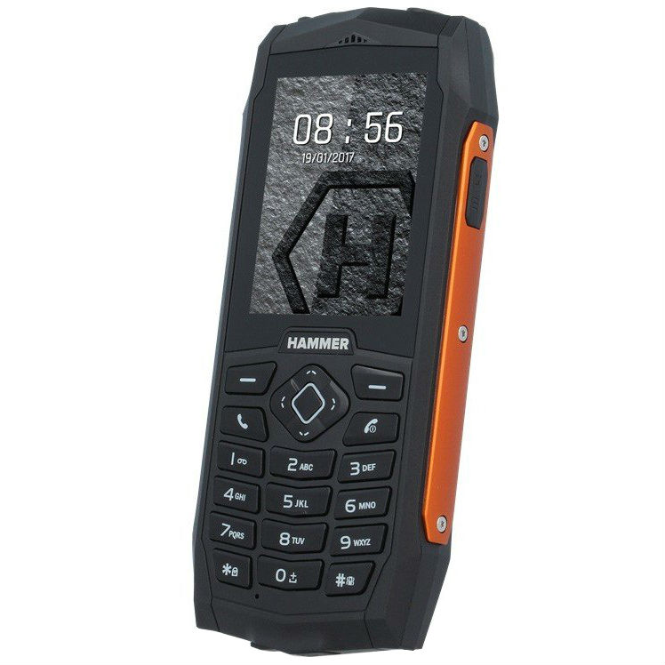 Мобільний телефон MYPHONE HAMMER 3 DualSim Orange (TEL000417) Матриця TFT