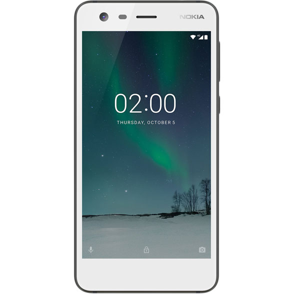 Смартфон Nokia 2 Dual Sim White (11E1MW01A03)