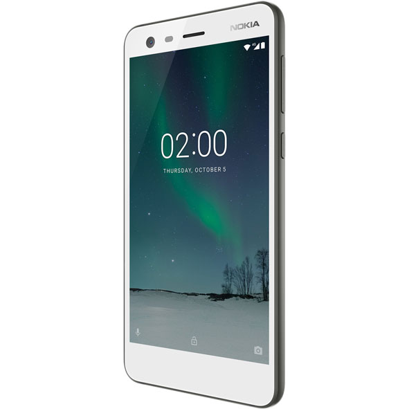 Смартфон Nokia 2 Dual Sim White (11E1MW01A03) Оперативная память, Гб 1