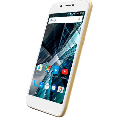 Смартфон ARCHOS SENSE 50DC 2/16GB Gold Вбудована пам’ять, Гб 16