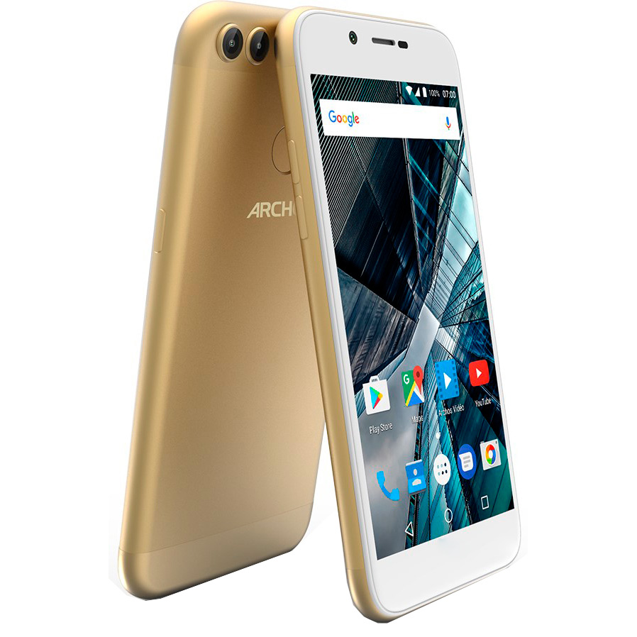 Смартфон ARCHOS SENSE 50DC 2/16GB Gold Діагональ дисплея 5