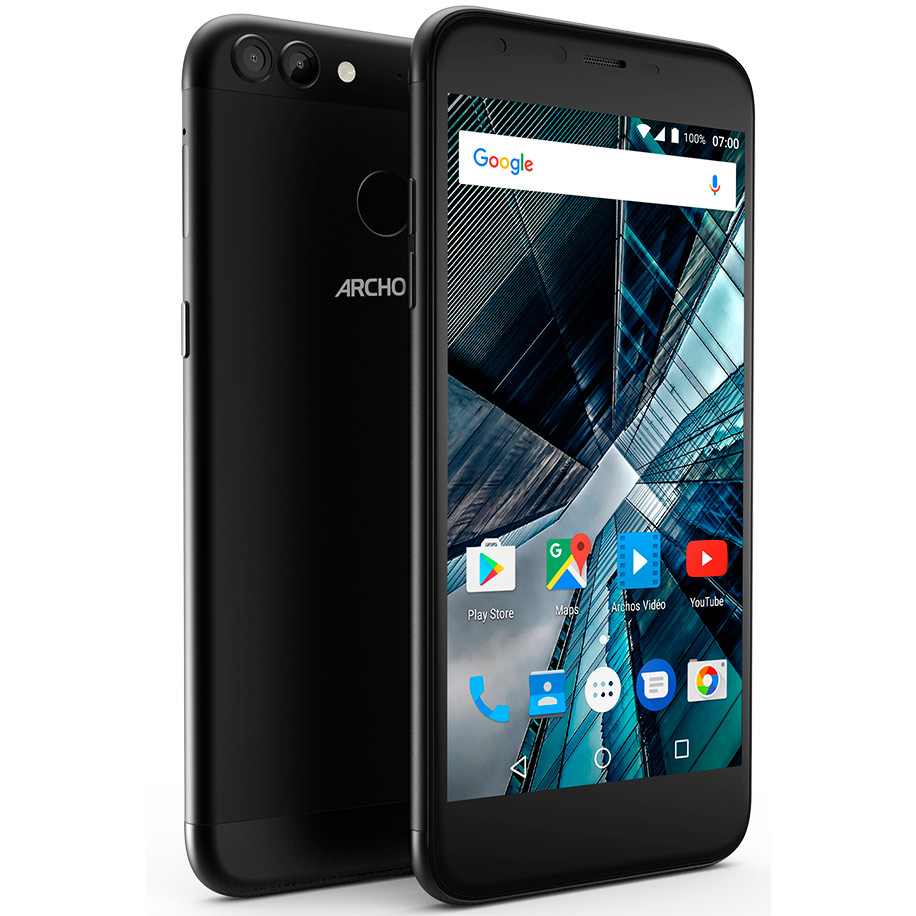 Смартфон ARCHOS SENSE 55DC 2/16GB Black Матриця IPS