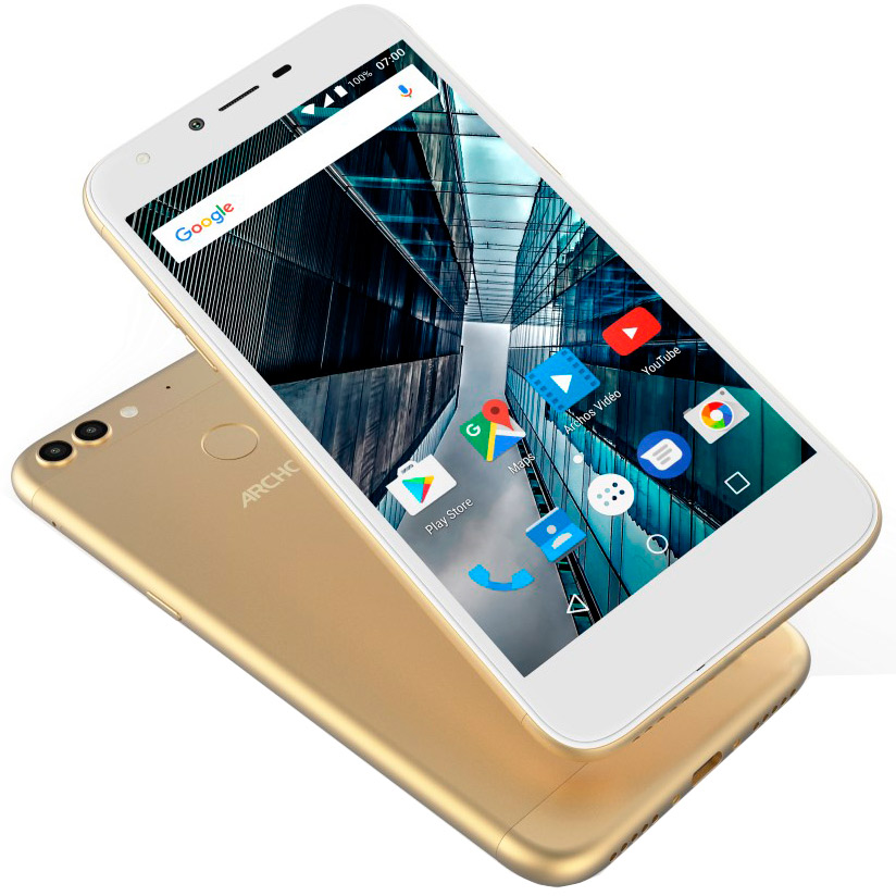 Зовнішній вигляд Смартфон ARCHOS SENSE 55DC 2/16GB Gold