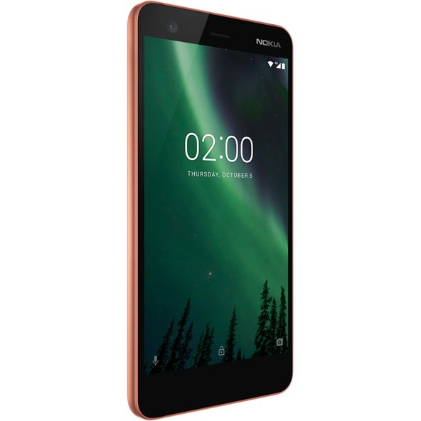 Смартфон Nokia 2 1/8Gb Dual Sim Black Copper (11E1MM01A03) Діагональ дисплея 5