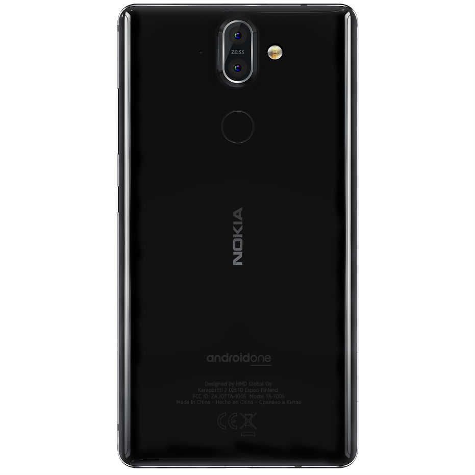 Смартфон NOKIA 8 SIROCCO 6/128 Gb (TA-1005) Black Вбудована пам’ять, Гб 128