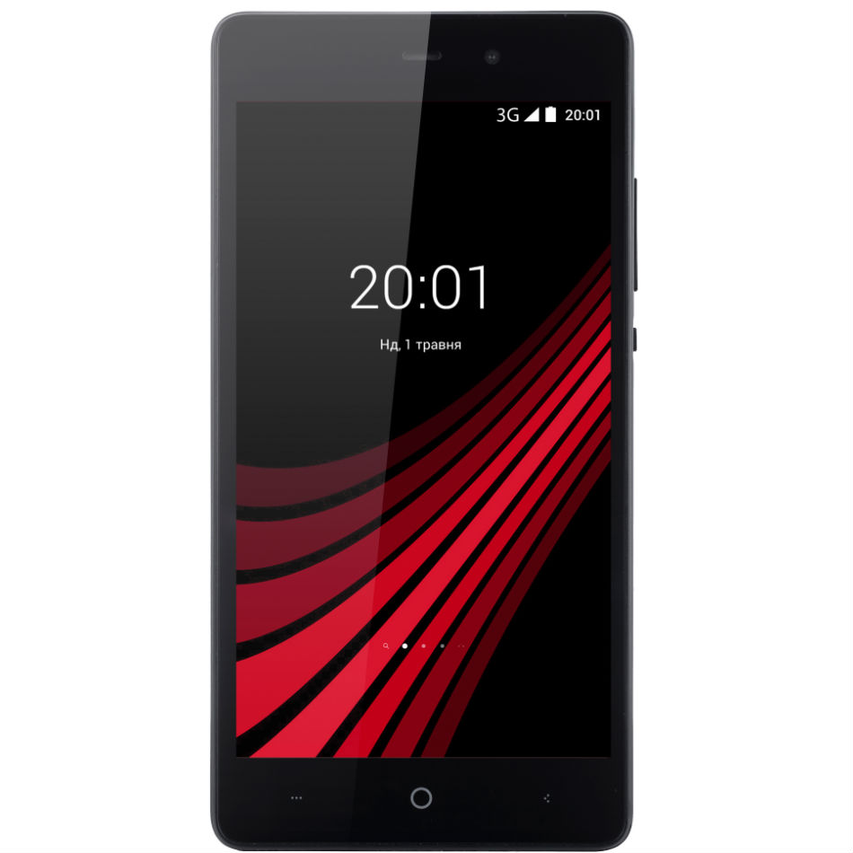 Смартфон ERGO B502 Basic 1/8Gb Dual Sim Black