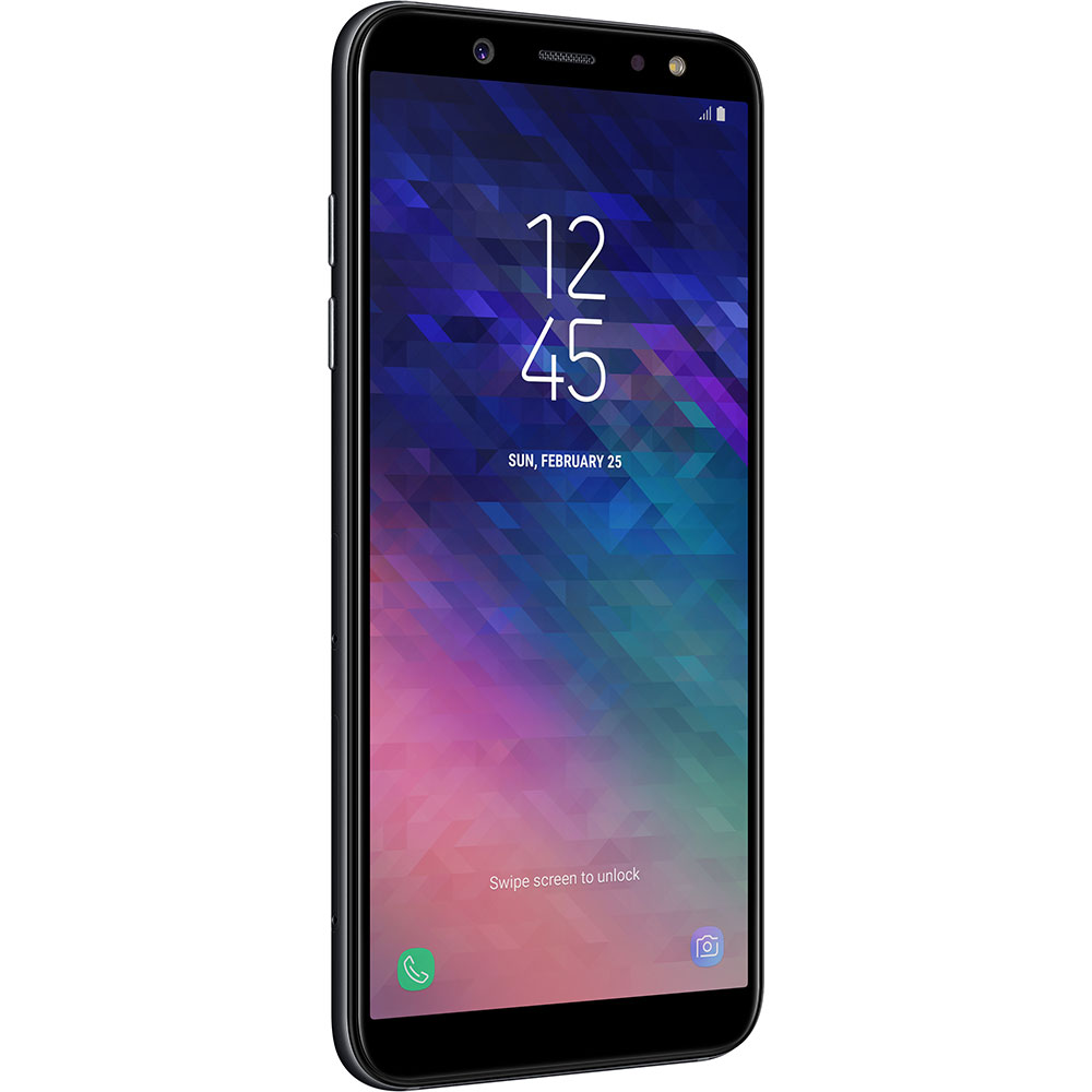 SAMSUNG Galaxy A6 3/32Gb Duos Black (SM-A600FZKNSEK) купить в Киеве ➦  лучшая цена в Фокстрот по всей Украине: Харьков, Днепр, Одесса, Николаев,  Запорожье