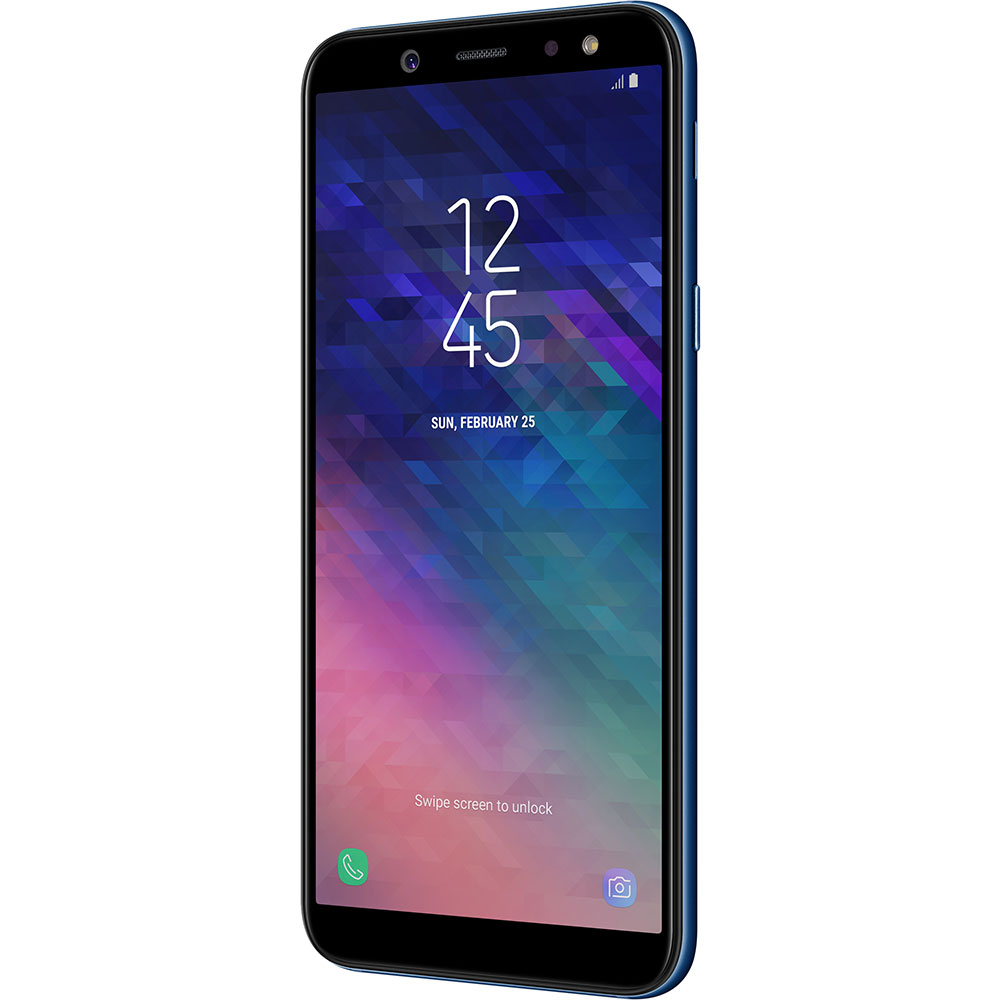 SAMSUNG Galaxy A6 3/32Gb Duos Blue (SM-A600FZBNSEK) купить в Киеве ➦ лучшая  цена в Фокстрот по всей Украине: Харьков, Днепр, Одесса, Николаев, Запорожье