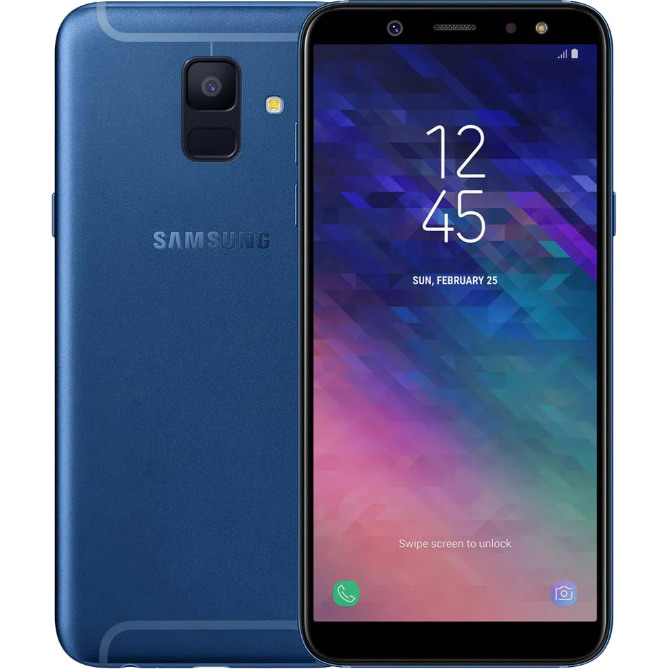 SAMSUNG Galaxy A6 3/32Gb Duos Blue (SM-A600FZBNSEK) купить в Киеве ➦ лучшая  цена в Фокстрот по всей Украине: Харьков, Днепр, Одесса, Николаев, Запорожье