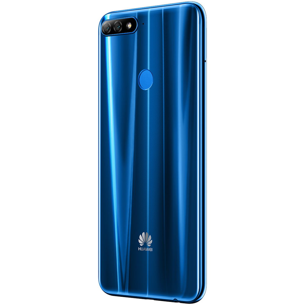 Зовнішній вигляд Смартфон HUAWEI Y7 2018 Prime 3/32Gb Dual Sim Blue (51092JHB)