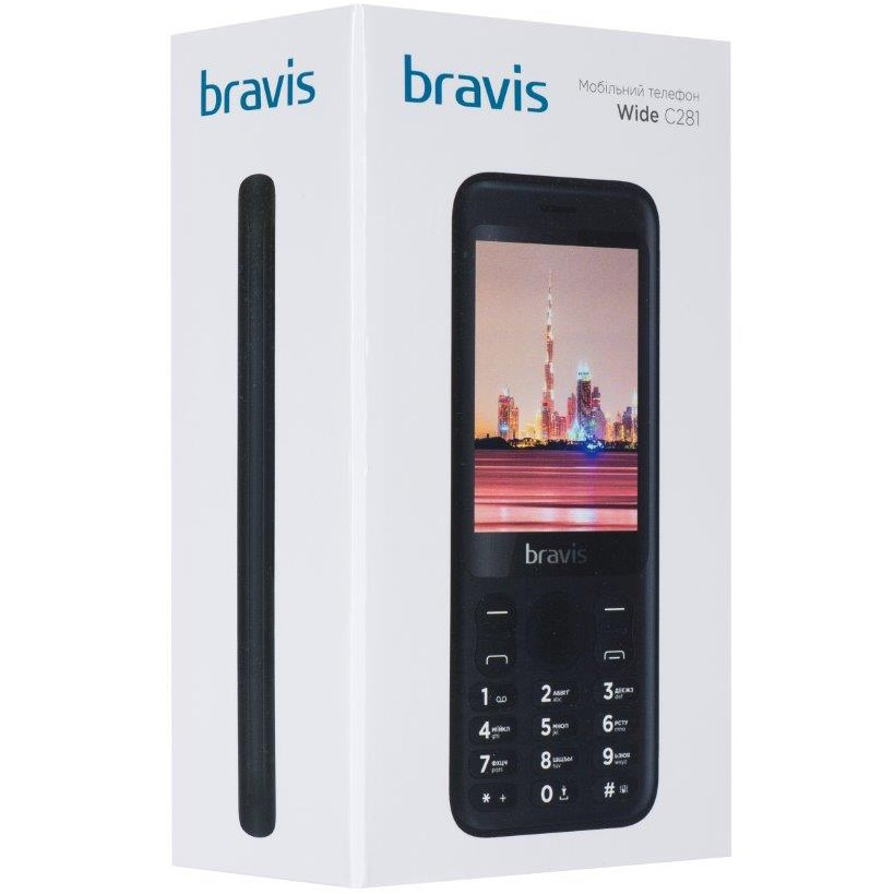 Заказать Мобильный телефон BRAVIS C281 Wide Dual Sim