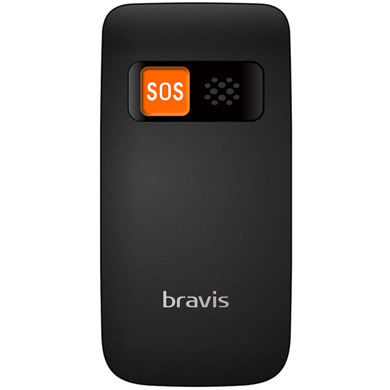 Мобильный телефон BRAVIS C244 Signal Dual Sim Black Диагональ дисплея 2.4