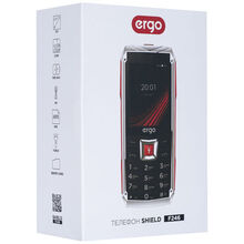 Мобільний телефон ERGO F246 Shield Dual Sim Black/Orange