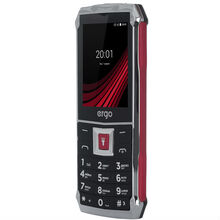 Мобільний телефон ERGO F246 Shield Dual Sim Black/Red