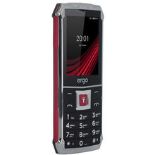 Мобільний телефон ERGO F246 Shield Dual Sim Black/Red