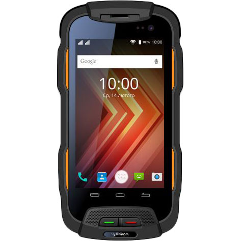 Смартфон SIGMA X-treme PQ26 black-orange