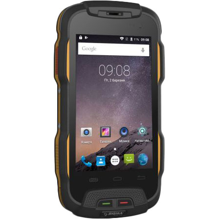 Смартфон SIGMA X-treme PQ26 black-orange Матриця IPS