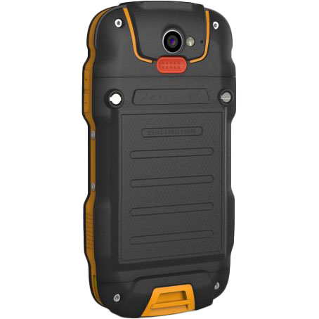 Зовнішній вигляд Смартфон SIGMA X-treme PQ26 black-orange