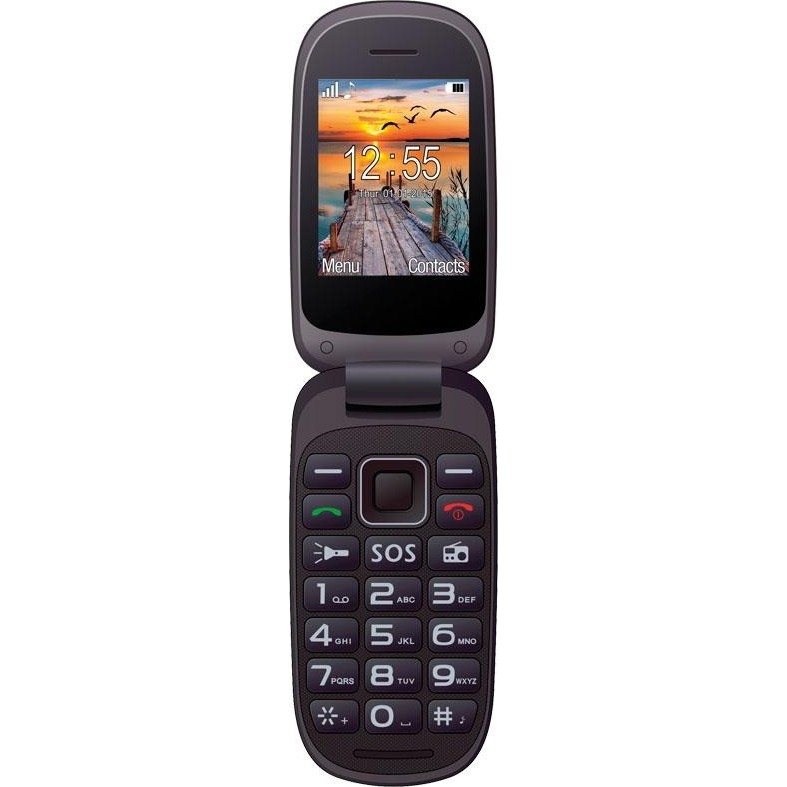 

Мобильный телефон MAXCOM MM818 Black, MM818 Black