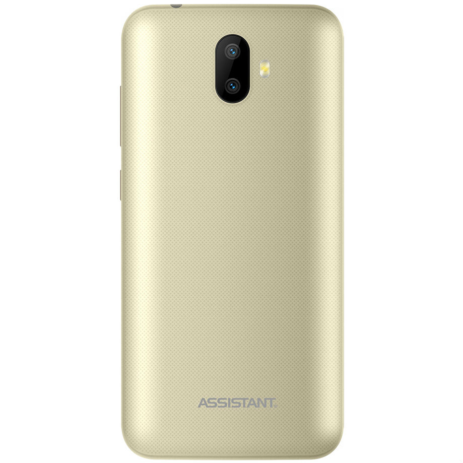 Смартфон ASSISTANT AS-502 SHOT 1/8Gb Gold Встроенная память, Гб 8