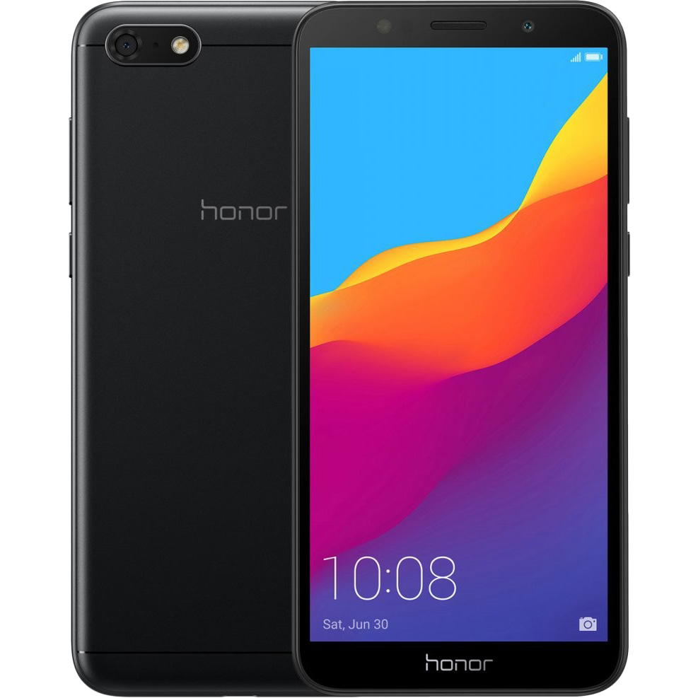 HONOR 7A 2/16 GB Black купить в Киеве ➦ лучшая цена в Фокстрот по всей  Украине: Харьков, Днепр, Одесса, Николаев, Запорожье