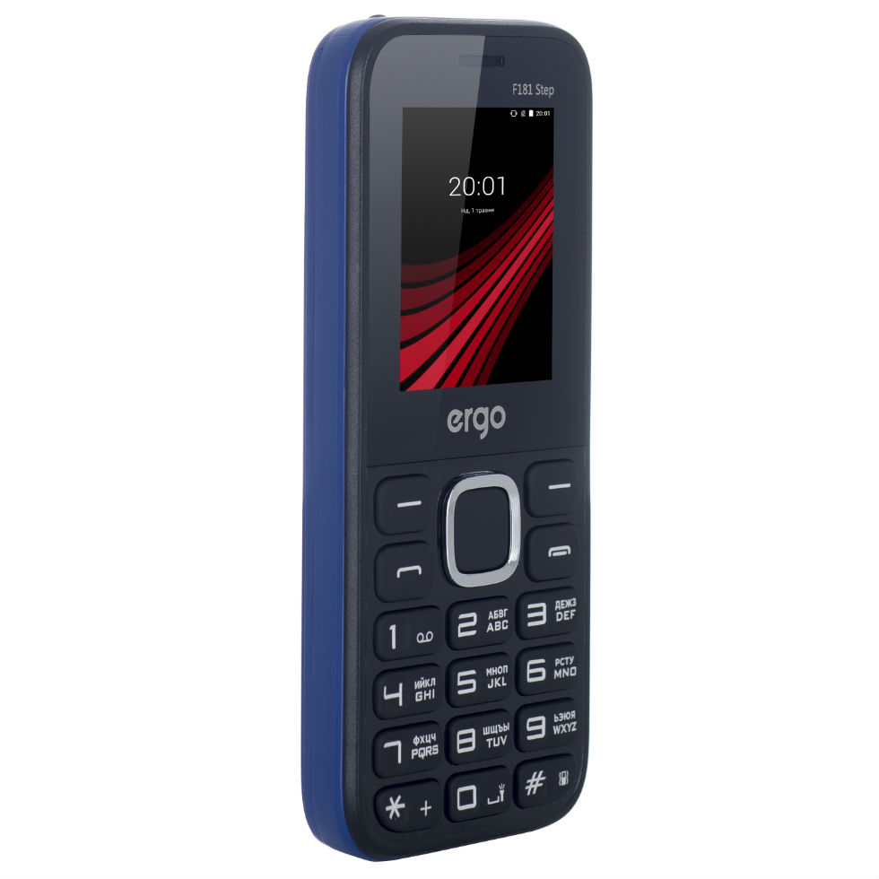 Покупка Мобільний телефон ERGO F181 Step Dual Sim Blue