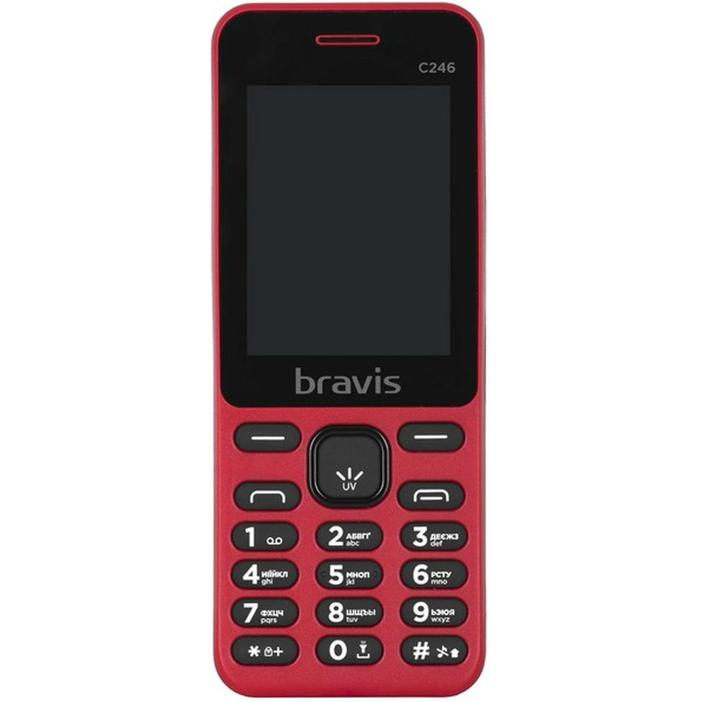 Мобильный телефон BRAVIS C246 Fruit Dual Sim Red