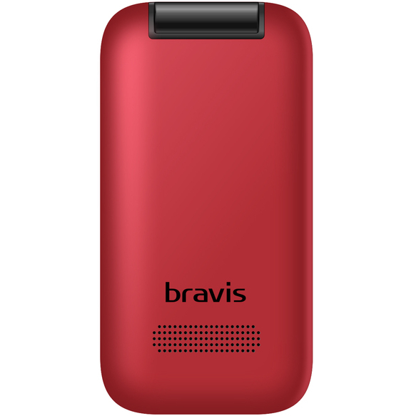 Мобильный телефон BRAVIS C243 Flip Dual Sim Red Матрица TFT