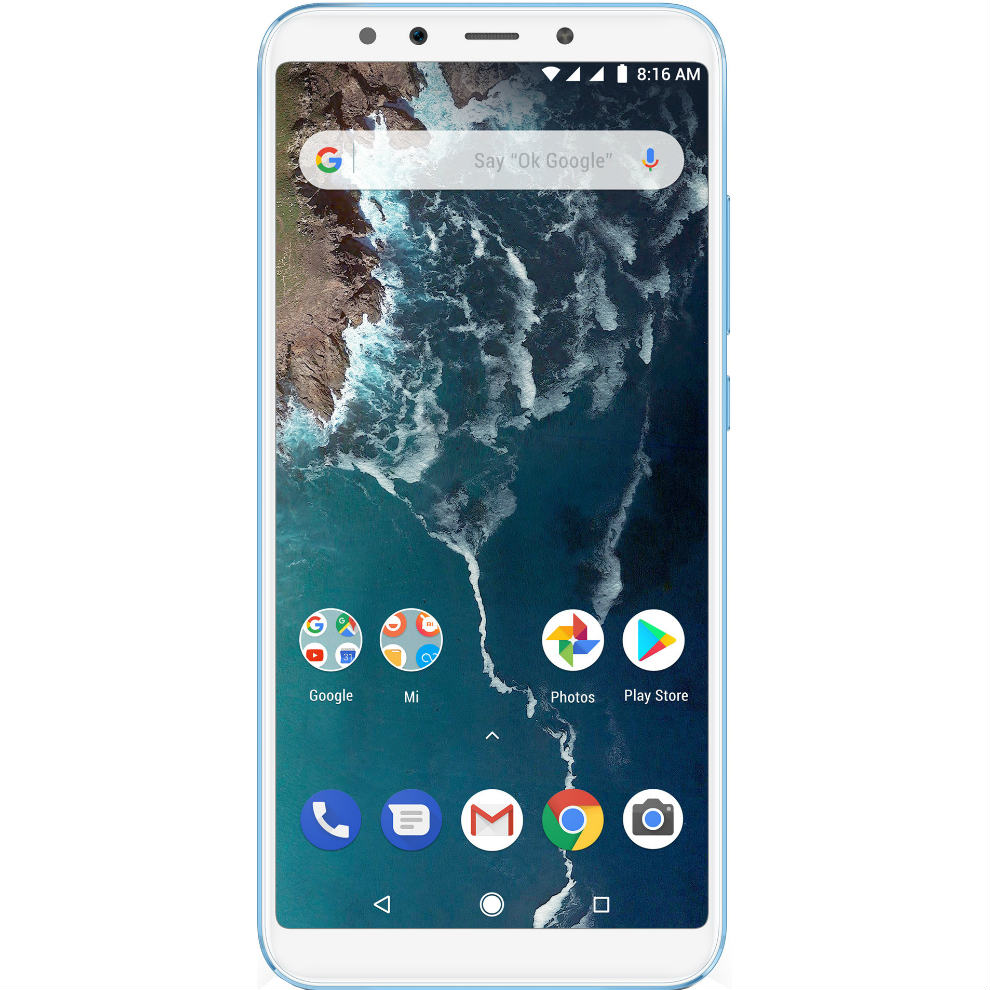 XIAOMI Mi A2 4/64Gb Blue купить в Киеве ➦ лучшая цена в Фокстрот по всей  Украине: Харьков, Днепр, Одесса, Николаев, Запорожье