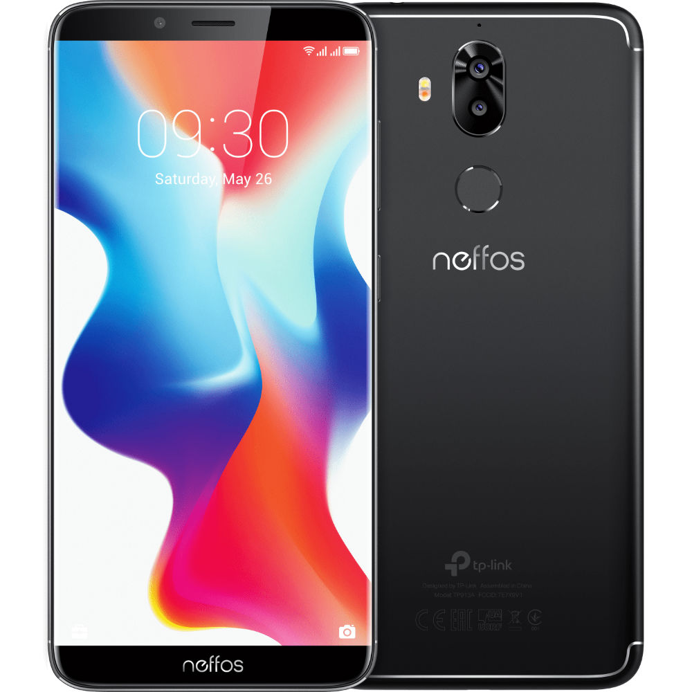 Смартфон TP-LINK Neffos X9 3/32Gb Dual Sim Space Black (TP913A56UA) Діагональ дисплея 5.99