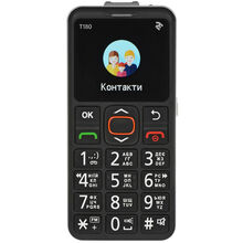 Мобильный телефон 2E T180 SingleSim Black (708744071125)