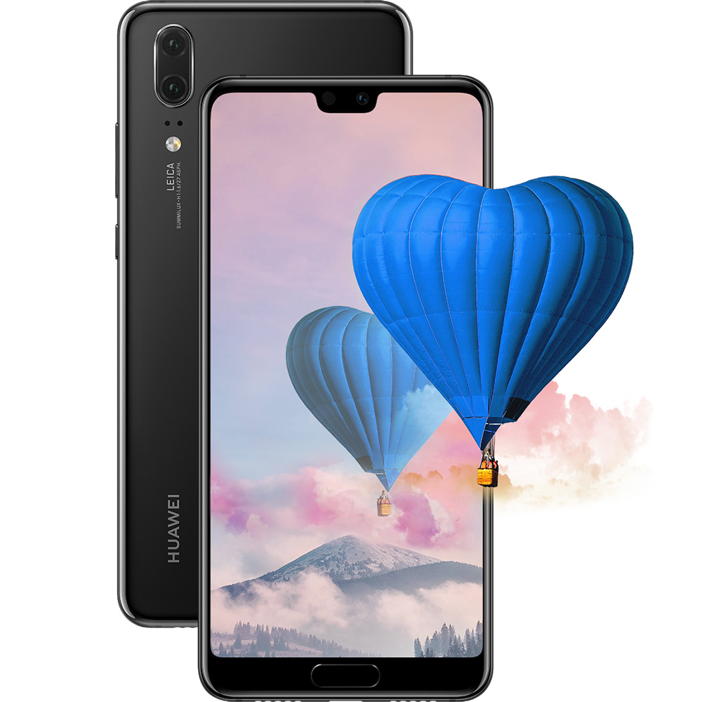 HUAWEI P20 4/64GB Black (51092THG) купить в Киеве ➦ лучшая цена в Фокстрот  по всей Украине: Харьков, Днепр, Одесса, Николаев, Запорожье