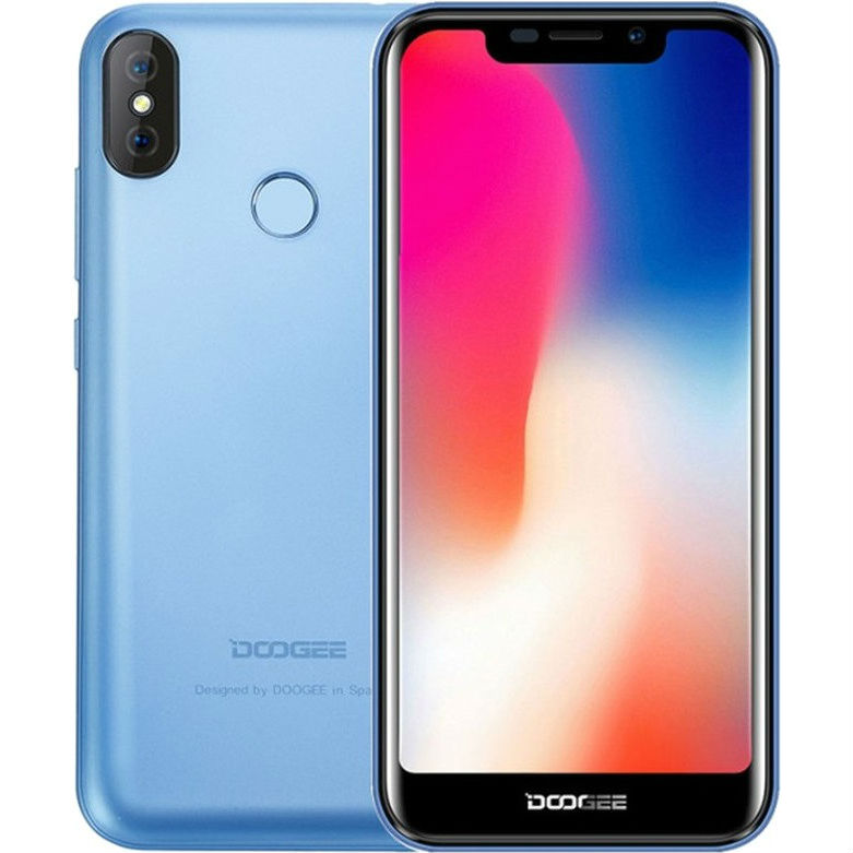 Смартфон DOOGEE X70 2/16Gb Blue Встроенная память, Гб 16