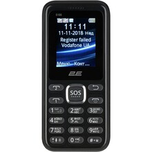 Мобильный телефон 2E S180 DualSim Black (708744071118)