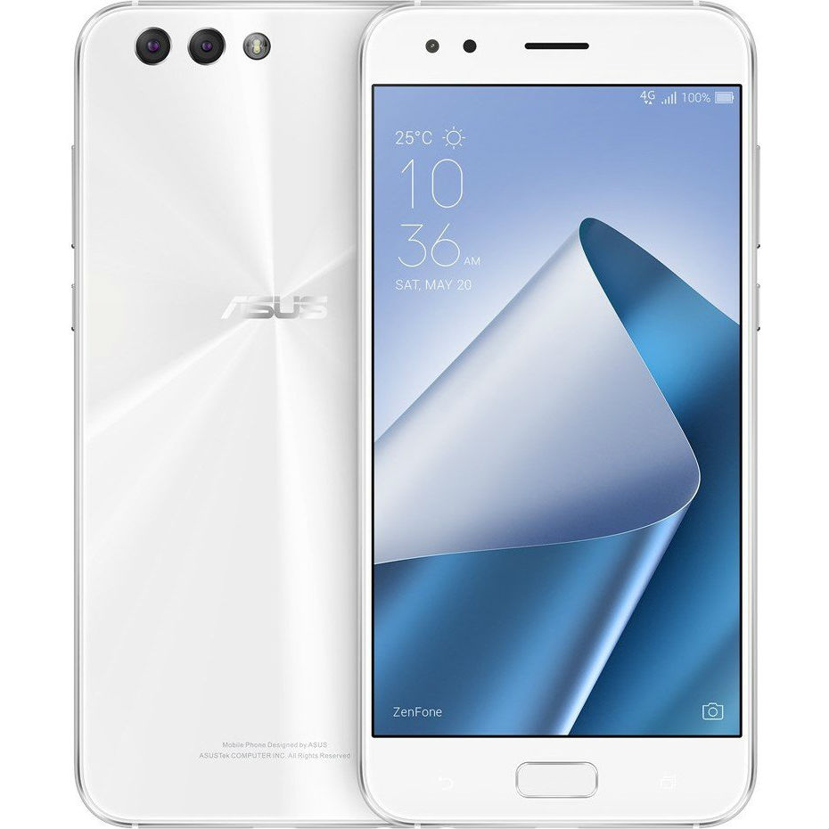 ASUS ZenFone 4 (ZE554KL-6B011WW) 64 Gb DualSim White+bumper купить в Киеве  ➦ лучшая цена в Фокстрот по всей Украине: Харьков, Днепр, Одесса, Николаев,  Запорожье