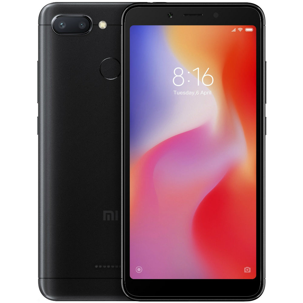 Фотографии Смартфон XIAOMI Redmi 6 3/64 Gb Black - качественные фото -  Фокстрот