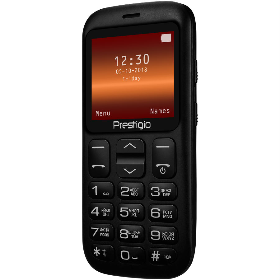 Мобильный телефон PRESTIGIO Muze L1 1220DSBlack (96040) купить в Киеве ➦  лучшая цена в Фокстрот по всей Украине: Харьков, Днепр, Одесса, Николаев,  Запорожье