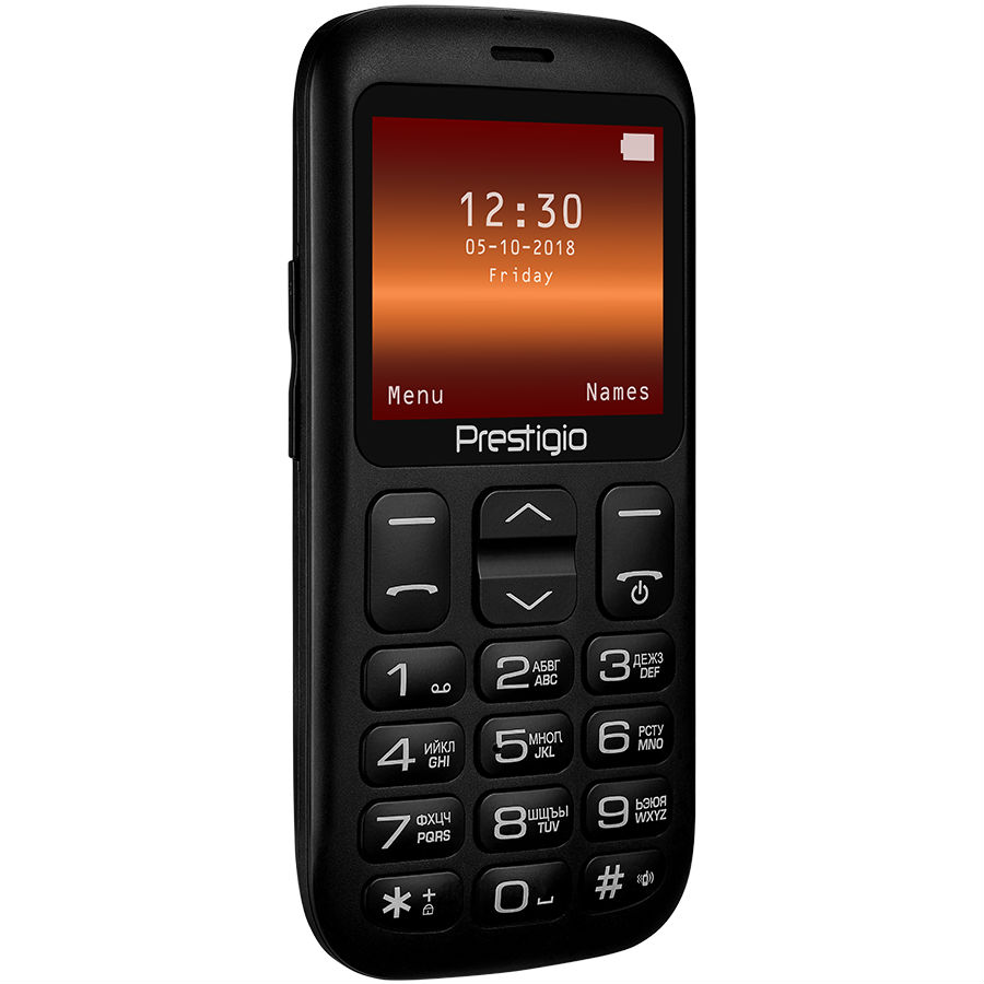 Мобильный телефон PRESTIGIO Muze L1 1220DSBlack (96040) купить в Киеве ➦  лучшая цена в Фокстрот по всей Украине: Харьков, Днепр, Одесса, Николаев,  Запорожье