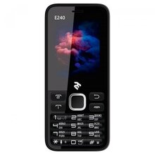 Мобільний телефон 2E E240 DualSim Black+White (708744071217)