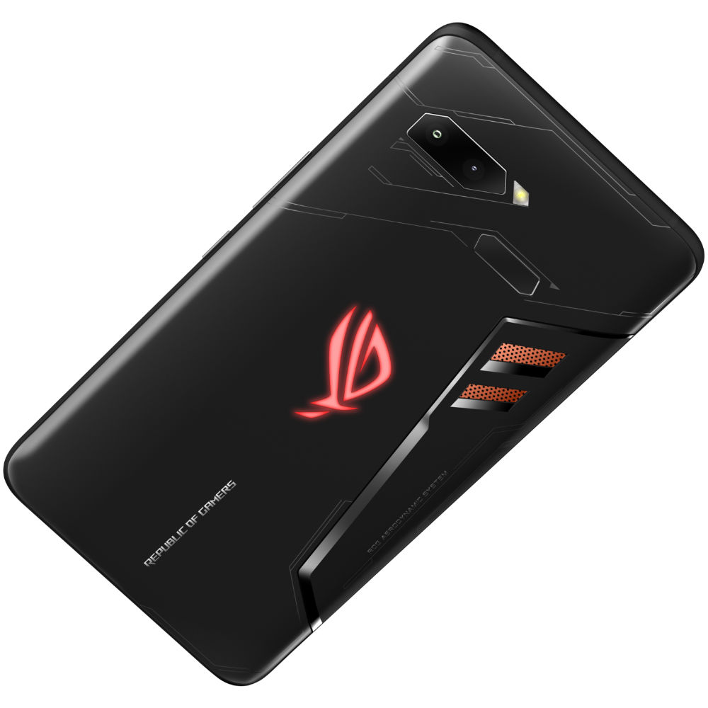 ASUS ROG Phone ZS600KL-1A032EU (90AZ01Q1-M00380) 128 Gb Black купить в  Киеве ➦ лучшая цена в Фокстрот по всей Украине: Харьков, Днепр, Одесса,  Николаев, Запорожье