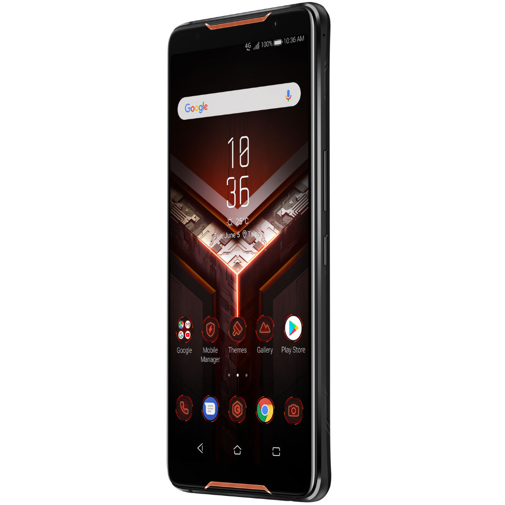 ASUS ROG Phone ZS600KL-1A032EU (90AZ01Q1-M00380) 128 Gb Black купить в  Киеве ➦ лучшая цена в Фокстрот по всей Украине: Харьков, Днепр, Одесса,  Николаев, Запорожье