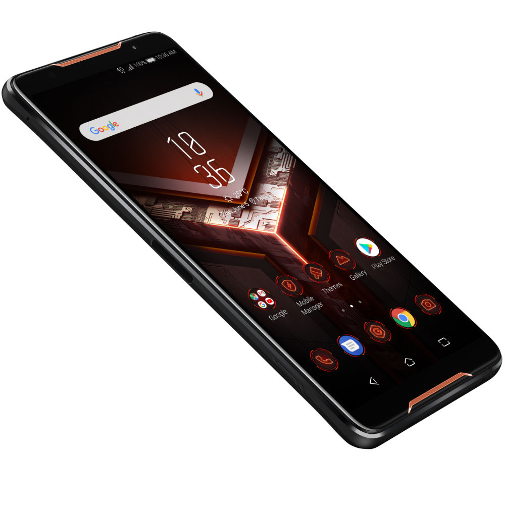 ASUS ROG Phone ZS600KL-1A032EU (90AZ01Q1-M00380) 128 Gb Black купить в  Киеве ➦ лучшая цена в Фокстрот по всей Украине: Харьков, Днепр, Одесса,  Николаев, Запорожье