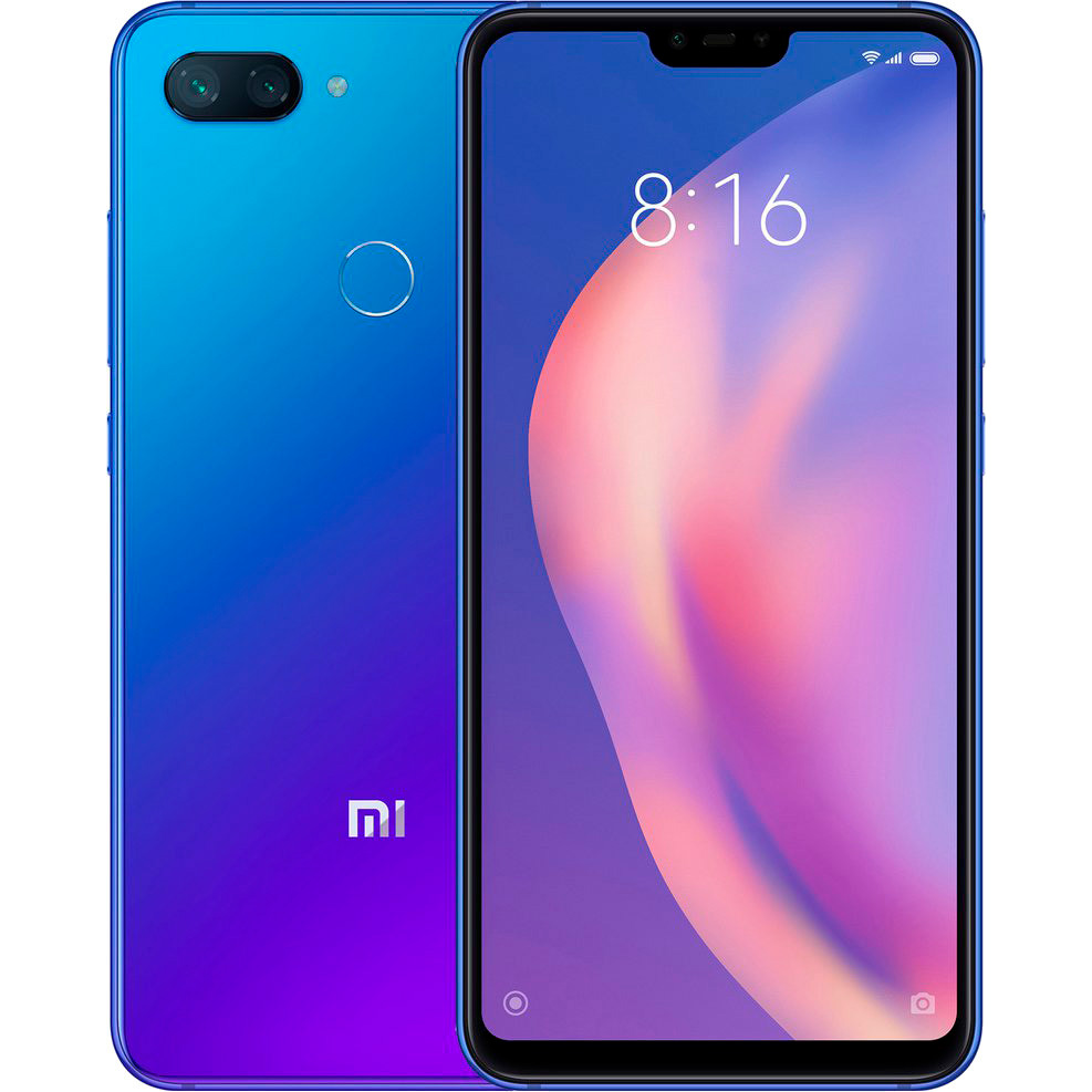 XIAOMI Mi8 Lite 6/128Gb Aurora Blue купить в Киеве ➦ лучшая цена в Фокстрот  по всей Украине: Харьков, Днепр, Одесса, Николаев, Запорожье