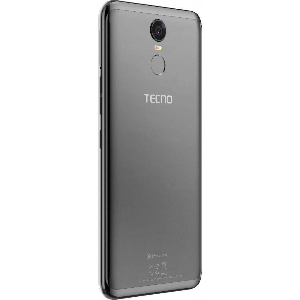 Смартфон TECNO Pouvoir 2 Pro (LA7 pro) 3/32 GB Dual Sim Phantom Black (680576169952) Диагональ дисплея 5.99